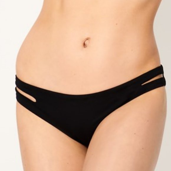 DYNAMITE Sexy Bikini Bottom Size XS Black - Picture 3 of 11